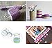 Jiarui Washi Tape Set Gold Recollections-Glitter Decorative Great Gift for DIY Scrapbook Photo Album Decorations 50 Rolls