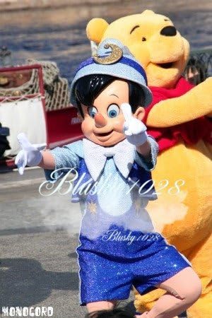 Amazon 東京ディズニー ピノキオ 青 ハロウィーン コスプレ衣装 手袋 帽 オーダー自由 ディズニークリスマス ハロウィン イベント仮装 コスチューム コスプレ 仮装 通販