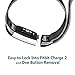 Simpeak Compatible for Fit bit Charge 2 Bans, Stainless Steel Replacement Metal Band Strap with Closure Clasp for Fit bit Charge 2 Fitness, Women Men