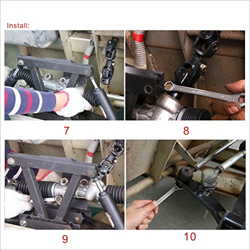 10L0L Steering Gear Box Assembly Golf Cart 101878302 1012452 for Club