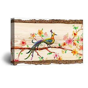 Canvas Wall Art Abstract Rustic Style...