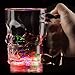 Fun Central (AU539, 1 Pc, 20 oz LED Skull Mug, LED Skull Cups, LED Skull Mugs, Halloween Party Supplies, Kids Party Supplies