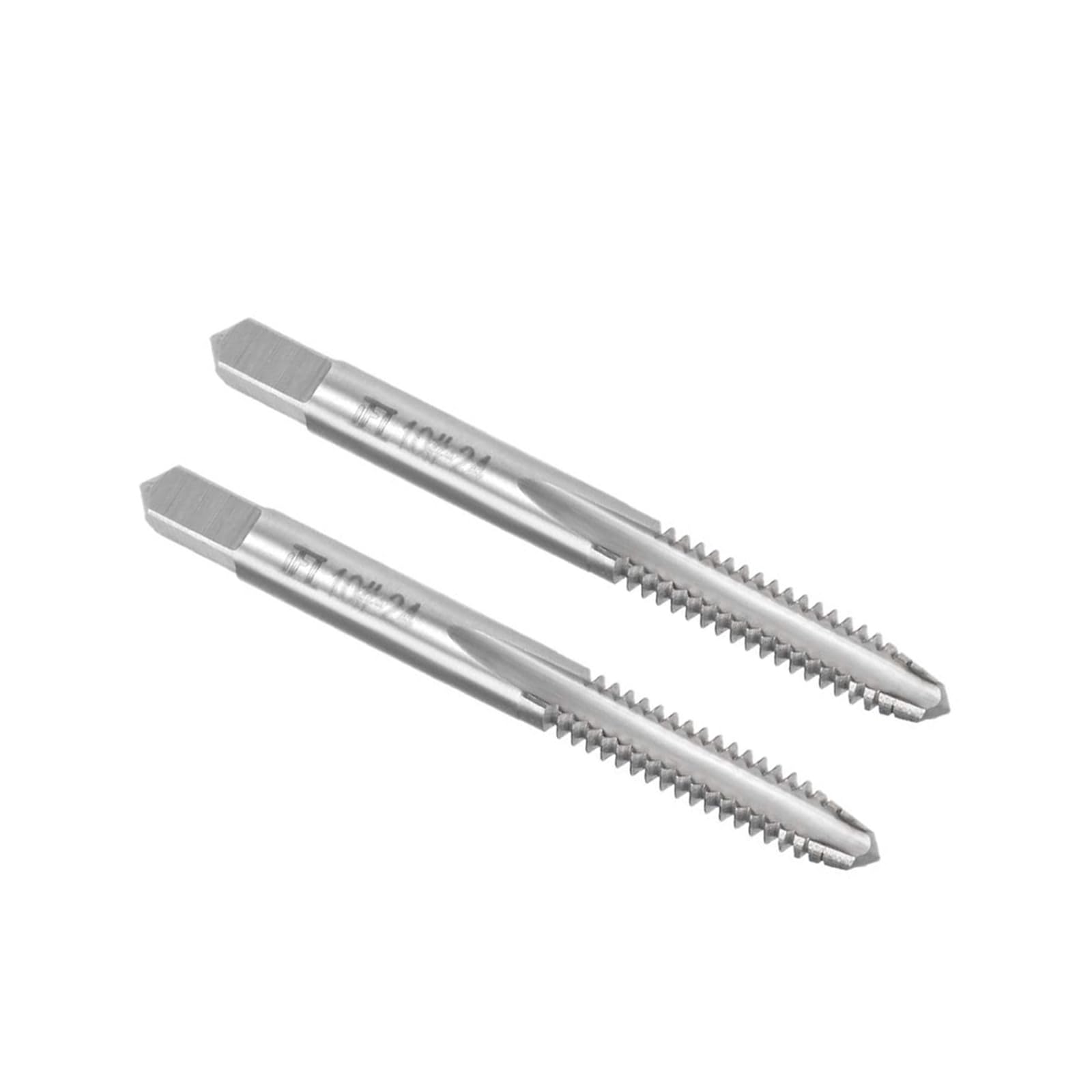 MACHSWON Machine Tap 10-24 UNC, for Drilling Machines, Tapping Machines, CNC and Milling Machines, 2B Class 3 Flutes HSS Screw Threading Milling Tap Machinist Repair DIY Tool, 2pcs โ image 1