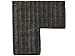 KOUBOO Wicker Step Basket, Dark Brown, Rectangular, 15 in L x 9.5 in W x 15.75 in H, Dual Compartments