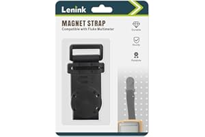 Lenink Magnet Hanger Compatible with Fluke Instruments Multimeter, Magnetic Hanging Loop Strap Meter Magnet Hanger Kit