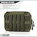 Savior Equipment Tactical Military MOLLE Admin Pouch Modular Utility Tools Multi-Purpose EDC Waist Belt Organizer Bag