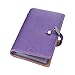 Name Card Book Holder Business Card Organizer for 240 Cards (purple)