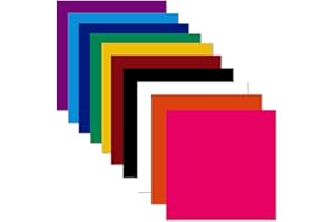 Eszeoee 10 Packs 8'' x 8'' Opaque Acrylic Sheet, 3mm Thick Color Acrylic Plastic Sheet Plexiglass Board for Laser Cutting and DIY Craft Projects