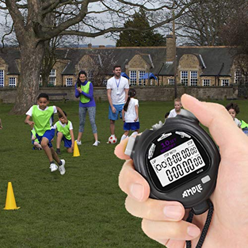 image for Amble Stopwatch, Countdown Timer and Stopwatch Record 10 Memories Lap 