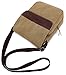 Zebella Vintage Mens Small Canvas Messenger Bag Ipad Shoulder Working Bag