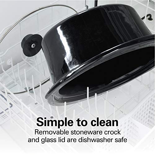 Hamilton Beach 7Quart Portable Slow Cooker Serves 8+, Dishwasher Safe