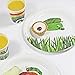 Talking Tables The Very Hungry Caterpillar Kids Birthday Paper Plate (24 Pack), 11, Green