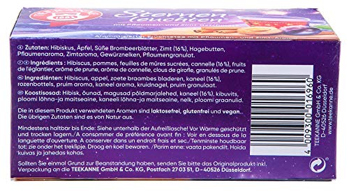Teekanne Sternenleuchten, Früchtetee mit einem feinen Pflaumen- und Zimtgeschmack, 3er Pack (3 x 20 Teebeutel, 50 g) – Bild 5