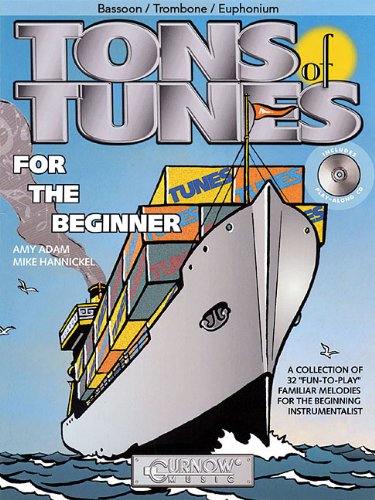 Tons of Tunes for the Beginner: Bassoon/Trombone/Euphonium B.C./T.C. - Grade 0.5 to 1