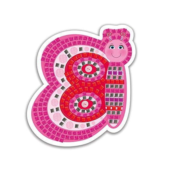 Galt Toys, Fairy Sparkle Mosaics, Kids' Craft Kits, Ages 5 Years Plus