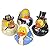 Novelty 4 Count Usa Historical Figure Style Rubber Ducks