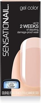 Sensationail Vernis Gel Semi Permanent Barely There 739 Ml