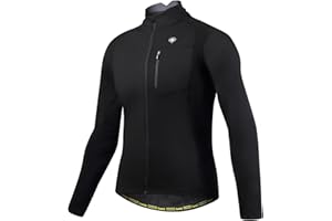 Santic Men's Cycling Bike Winter Jackets Windproof Fleece Thermal Warm UP Running Bike Bicycle Jacket Breathable Windbreaker