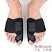 Dr.Koyama 2 Sets Rapid Bunion Pain Treatment Night Time Bunion Orthopedic Splints+Bunion Corrector Toe Spacer Hallux Valgus Bunion Pads