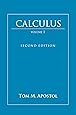 Calculus, Vol. 1: One-Variable Calculus, with an Introduction to Linear Algebra