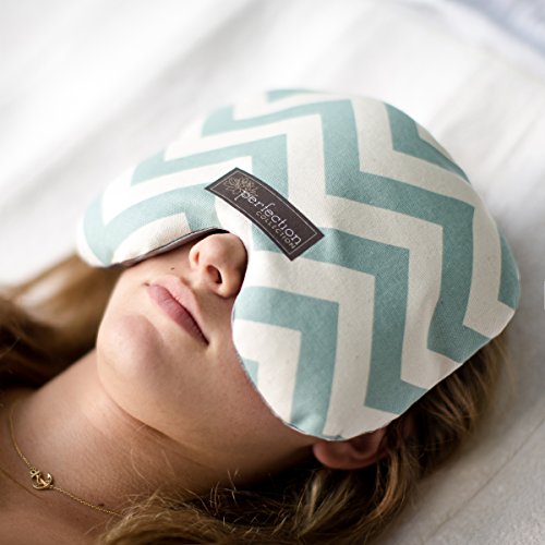 Perfection Collection Migraine Relief Eye Pillow Masks, Flaxseed Filled