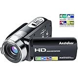 Video camera camcorders, Ansteker HD Video Camera with 1080P 24MP 16X Digital Camcorders with 3.0 Inch LCD 270 Degree Rotation Screen