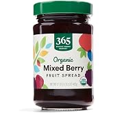 365 by Whole Foods Market, Organic Mixed Berry Fruit Spread, 17 Ounce