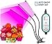 Cycle Timing High Brightness 36W Light Effect,Three Tube Plant Grow Light, 360 Degree Flexible, Auto ON & Off Every Day,4H/8H/12H Cycle Timer Switch for Indoor Plants Greenhouse Office,LED Plant Light