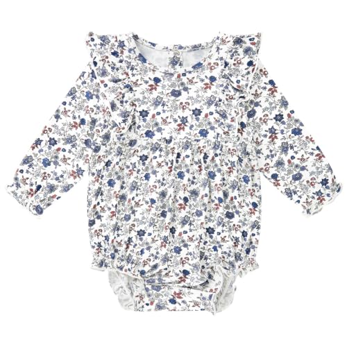 pureborn Baby Girls Viscose from Bamboo Bodysuit Floral 0-3 Months at Amazon