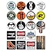Hard Hat Stickers 19pcs Funny Construction Vinyl Waterproof Tool Box Electrician Worker Helmet Decals for Teens Adult Men Guitar Laptop Decoration