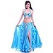 ROYAL SMEELA Belly Dance Costume Set for Women Belly Dance Bra and Belt Chiffon Dancing Skirts Professional Outfit 3pcs