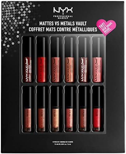 NYX Matte vs. Metals Lip Vault CHRISTMAS 2017