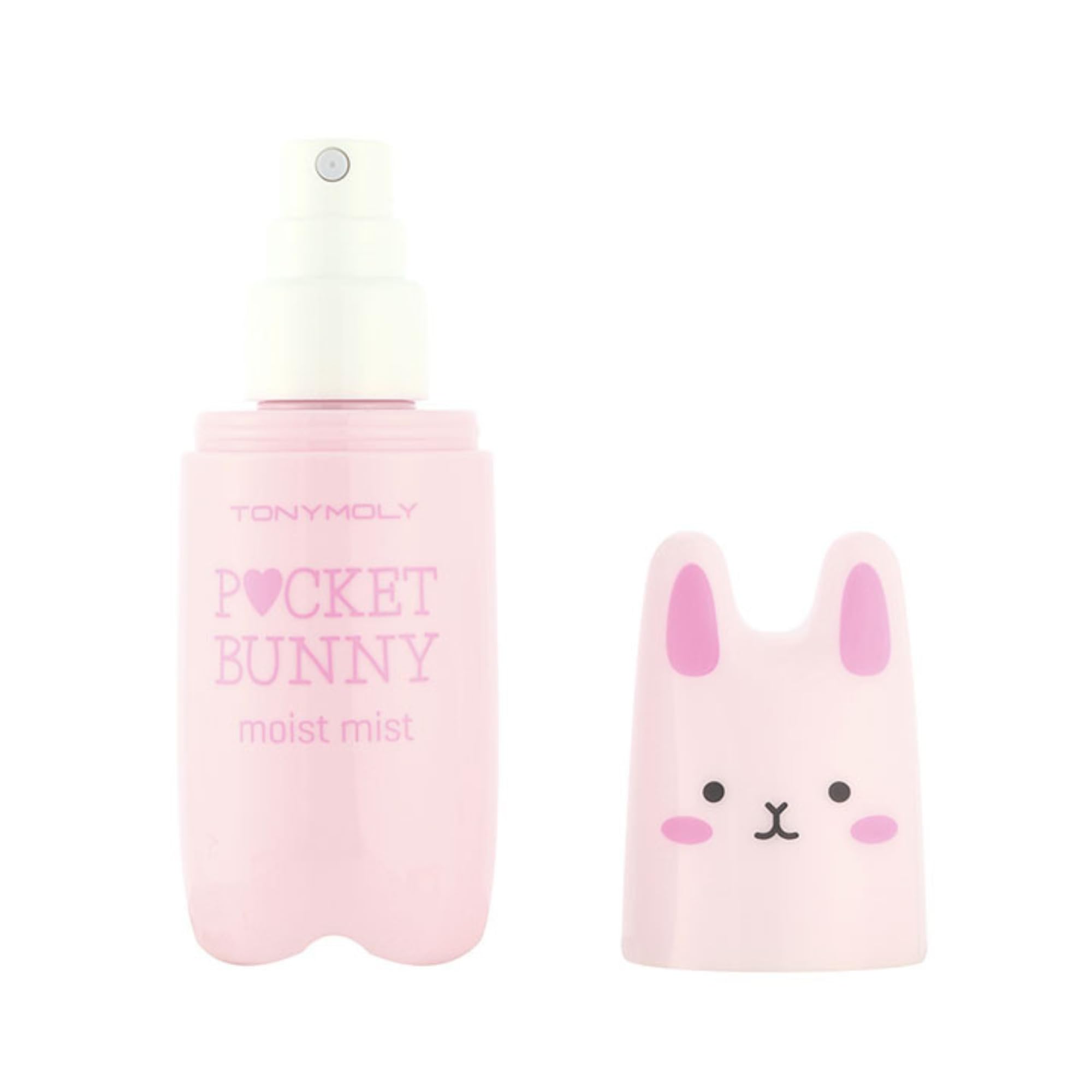 TONYMOLY Pocket Bunny Facial Mist, Easter Basket Stuffer, Hydrating Facial Mist Moisturizer Spray for Hydration, Travel Size, Moist Mist