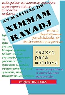 Livro As Máximas de XIMMAM RAYADJ - Frases para Moldura