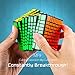 Ocamo MOYU MF9 9x9 Magic Puzzle Cube Adult Kids Educational Toy Birthday Festival Gift Fluorescent Color