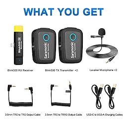 2.4GHz Wireless Microphone for iOS Device,Saramonic