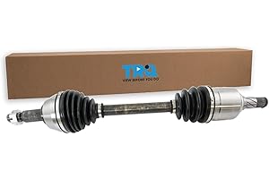 TRQ Front Driver Side CV Axle Assembly Compatible with 2009-2014 Nissan Murano