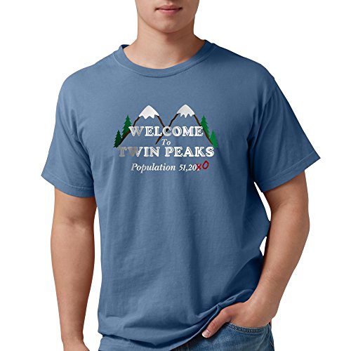 CafePress - Welcome To Twin Peaks Population T-Shirt - Mens Comfort Colors Shirt