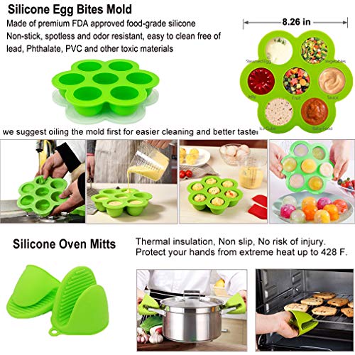 image for ROTTAY Pressure Cooker Accessories Set - Fit Instant Pot 6 qt 8 Quart,