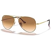 Ray-Ban Aviator Metal II RB3689 Aviator Sunglasses for Men for Women +BUNDLE with ACCESSORY EYEWEAR KIT
