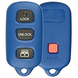 KeylessOption Just the Case Keyless Entry Remote Key Fob Shell