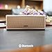 Superway Portable Wireless Bluetooth Speaker Louder Volume Superior Sound with 20W Driver Enhanced Bass and Bluetooth 4.0 Built-in Mic for iPhone, iPad, Samsung, Laptops and More(Aluminum Gold)