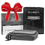 ECOdept Quick Dry Towel ~ Super Absorbent, Antibacterial Microfiber ~ for Travel, Backbacking, Camping, Gym, Sports, Swimming and Beach ~ Large 52