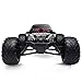 Hosim High Speed RC Off-Road Car 9112, 38km/h 1/12 Scale Radio Controlled Electric All Terrain Car - 2.4Ghz 2WD Remote Control Monster Truck for Both Kids and Adults (Red)
