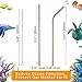 VEHHE Metal Straws 12mm (Gold)