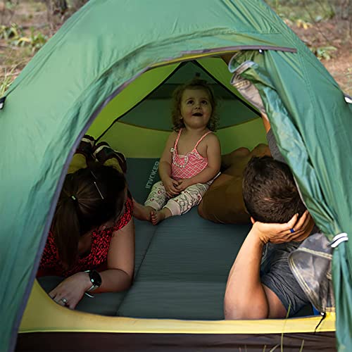 INVOKER 3 Inch UltraThick Self Inflating Lightweight Memory Foam Sleeping Pad Mattress for