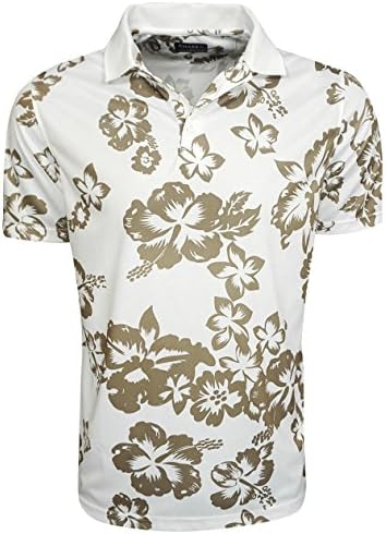Chase54 Golf- Hawaiian Print Polo