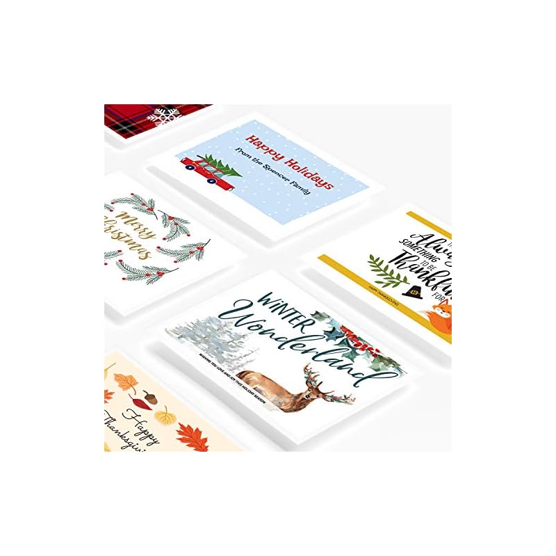 Avery Printable Holiday Invitation Cards for Inkjet Printers, 4.25" x 5
