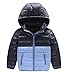 Happy Cherry Boys&Girls Winter Thick Jacket Warm Fleece Coat Zipper Hooded Outwear with Pocket