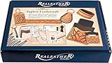 Realeather Explore Leathercraft Kit, Brown